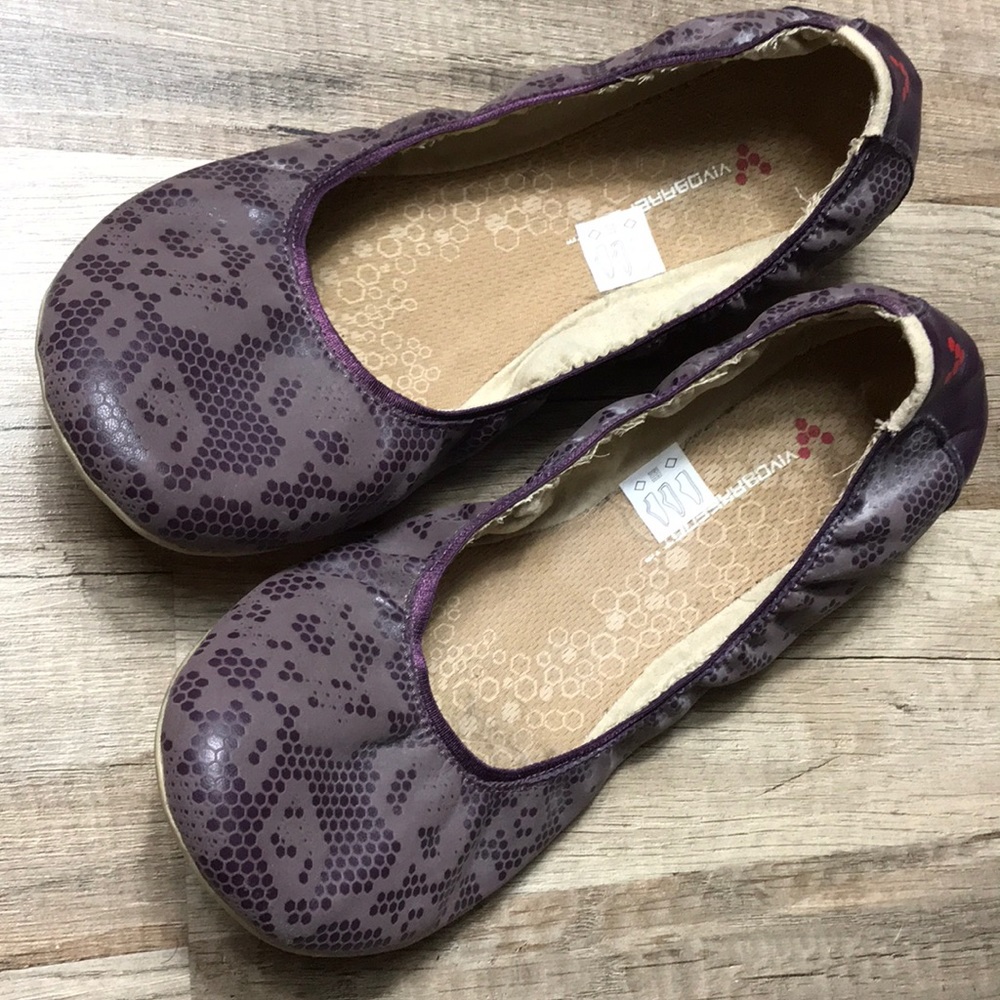 Mauve Vivo barefoot flats